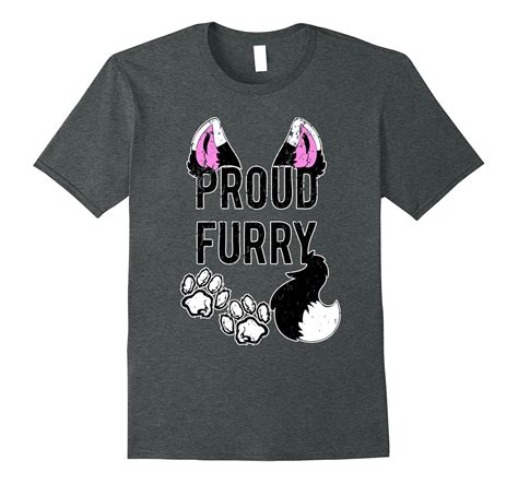 Proud Furry Shirt Furries Shirt Tail And Ears Cosplay Shirt