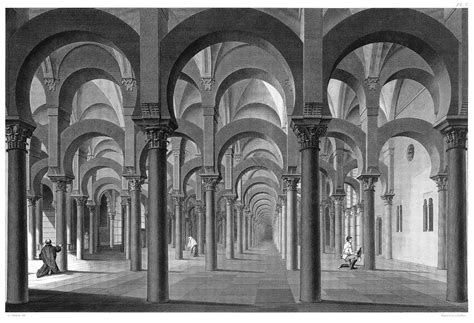 Mosque–Cathedral of Córdoba | Old Book Illustrations