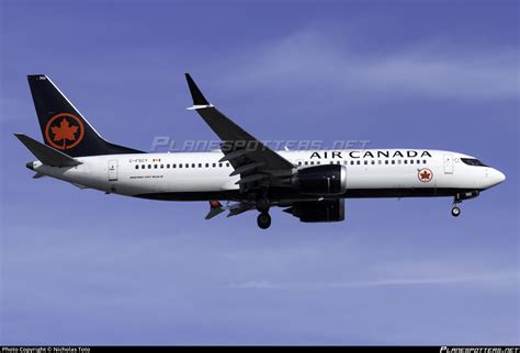 C Fscy Air Canada Boeing 737 8 Max Photo By Nicholas Toto Id 1484732