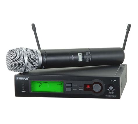 Shure Slx Sm H Wireless Handheld Microphone System Mhz