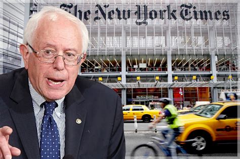 Bernie Sanders Gets Slimed By The New York Times This Is What A