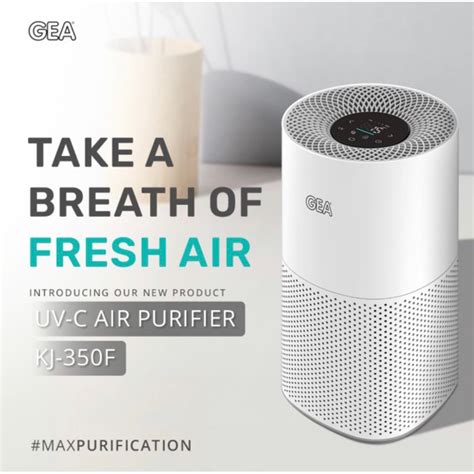 Jual GEA UV C KJ350F AIR PURIFIER PENJERNIH UDARA UVCKJ350F Shopee