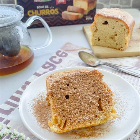 Bolo De Churros Sem Gl Ten Sem Lactose Sem Leite Grani Amici G