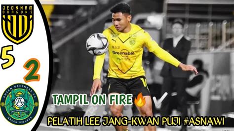 Semakin Matang Asnawi Starter Main Menit Jeongnam Dragon