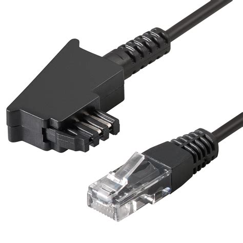 15m Telefon Kabel DSL Kabel TAE F Stecker Auf RJ45 Stecker DSL VDSL