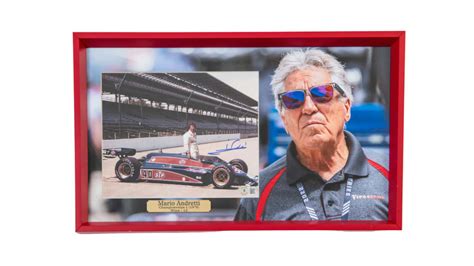 Mario Andretti Autograph Collage for Sale at Auction - Mecum Auctions