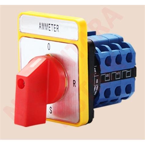 Jual Fort Selector Ampere 3 Posisi Switch Rotary 3p Kota Surabaya