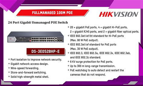 Ds E Hp E Switches Hikvision Online Shop Sri Lanka