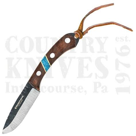 Condor Tool Knife Ctk Hc Blue River Neck Knife Leather Sheath