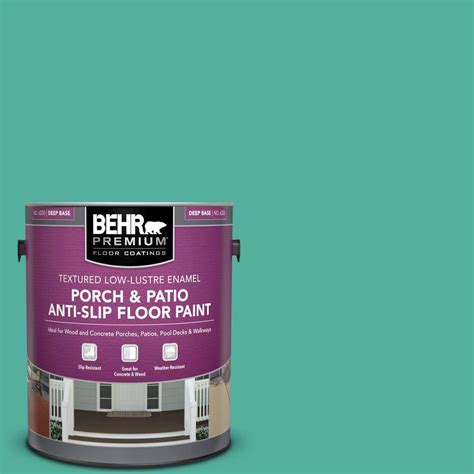 BEHR PREMIUM 1 Gal P440 5 Water Park Textured Low Lustre Enamel