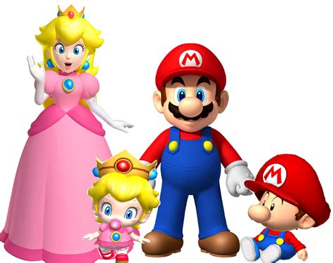 Super Mario Family by supermario560 on DeviantArt