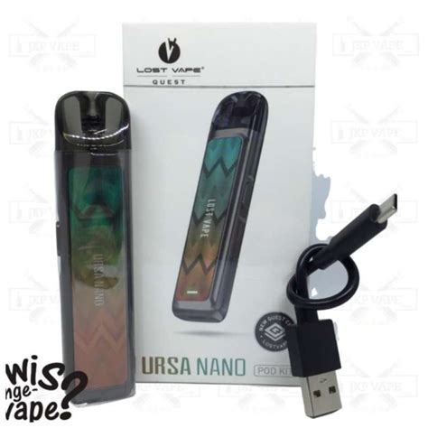 Jual Lost Vape Ursa Nano Pod Kit Mah W Authentic Kode Wave