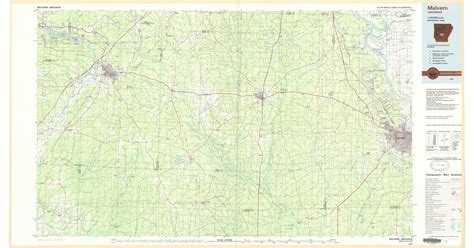 S Maps Of Hot Spring County AR Pastmaps