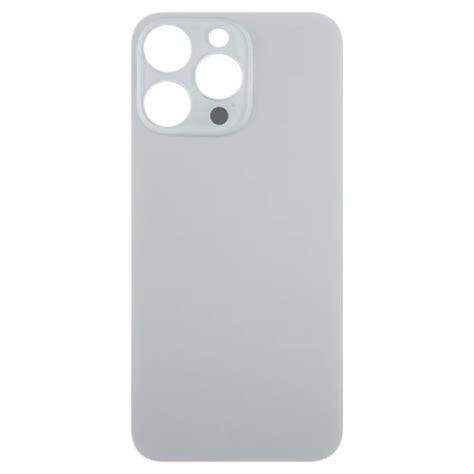 Buy iPhone 15 Pro Max Back Glass Natural Titanium(Gray) Bulk - Smart ...