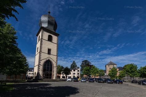 St Michel Tower In Mersch Stock Images Luxembourg