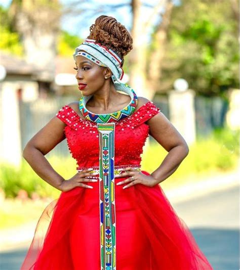 The 10 Most Stylish Ndebele Traditional Wedding Dresses 2022