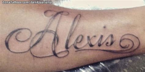 Alexis Name Tattoos