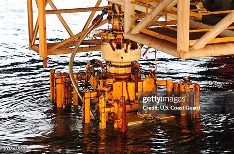 Blow Out Preventer From The Deepwater Horizon Oil Rig Recovered Photos