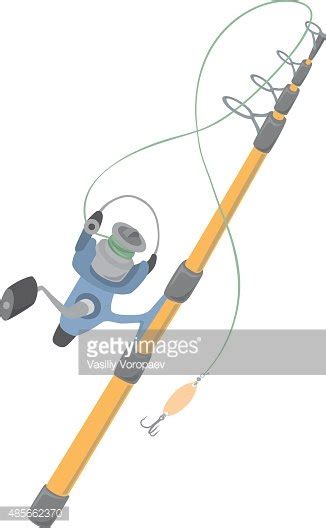 Spinning Rod Stock Vector Royalty Free Freeimages