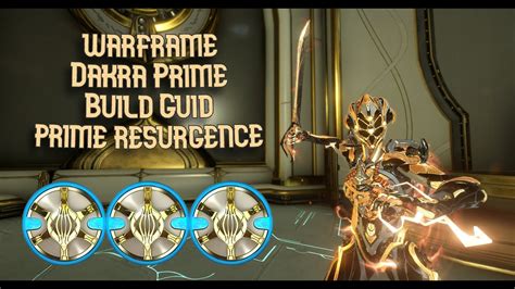 Warframe Dakra Prime Steelpath Buildsgameplay Youtube