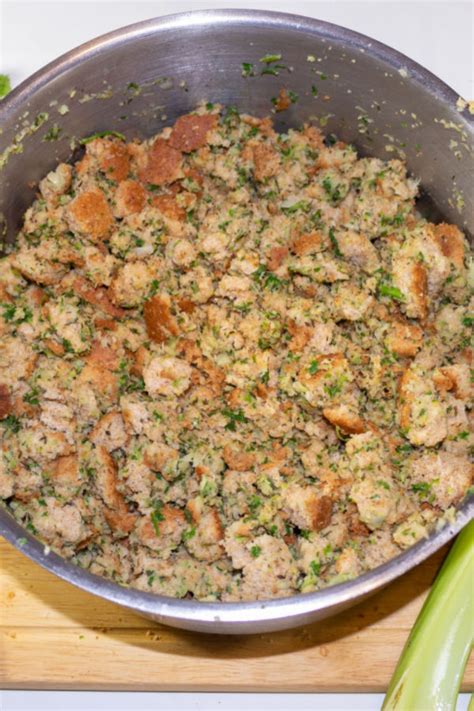 Oven Baked Stuffing - An Easy Thanksgiving Dressing Recipe