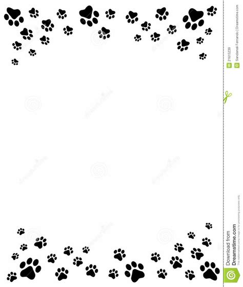 Download High Quality paw print clipart border Transparent PNG Images - Art Prim clip arts 2019