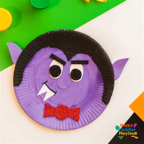 Halloween Paper Plate Crafts For Kids Happy Toddler Playtime