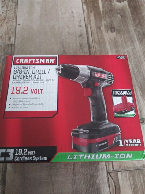 Craftsman Drill Driver Kit 1 2 Inches V20