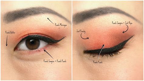 Peachy Eyeshadow Looks Atelier Yuwa Ciao Jp