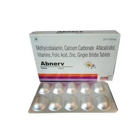 Methylcobalamin Calcium Carbonate Alfacalcidol Vitamins Folic Acid Zinc