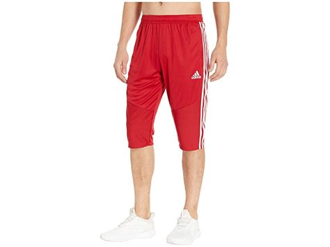 Adidas Tiro 34 Pants Mens Clothing Power Redwhite