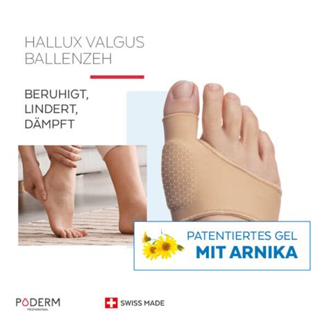 Schutz Hallux Valgus Arnika Gel Poderm