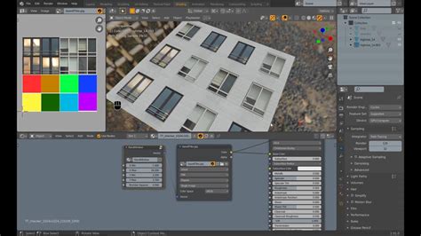 Blender Tutorial Random Window Shader Free Download Youtube
