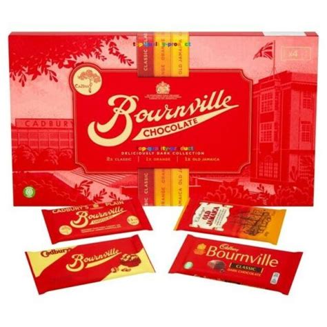 Cadbury Bournville Chocolate Retro Dark Collection Selection Box 400g