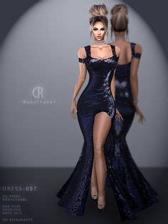 Page Romychanel Dress Sims Dresses Fashion Illustration Dresses