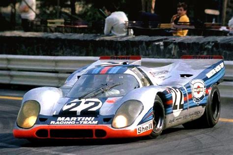 1971 Spa Francorchamps 1000 km Porsche 917 K Martini Racing 自動車