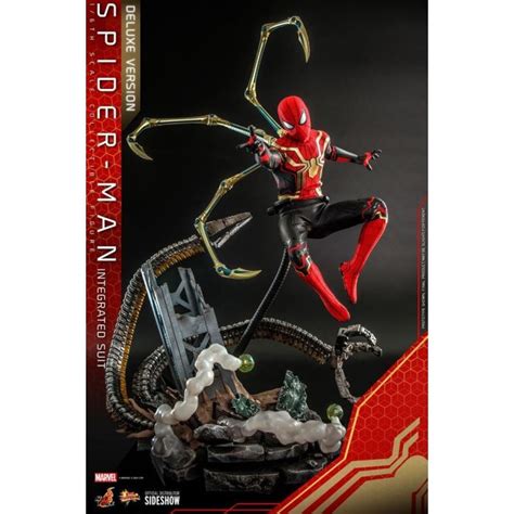 Hot Toys Spider Man Integrated Suit Deluxe Spider Man No Way
