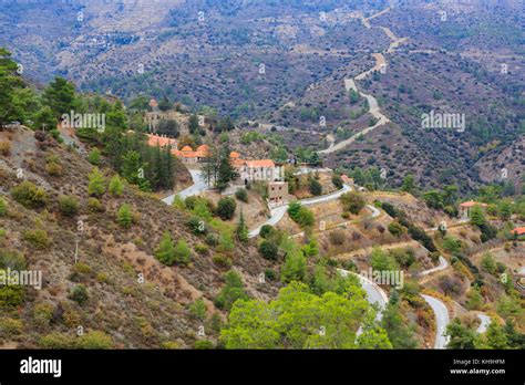 Panagia Machaira Monastery Troodos Cyprus Stock Photo Alamy