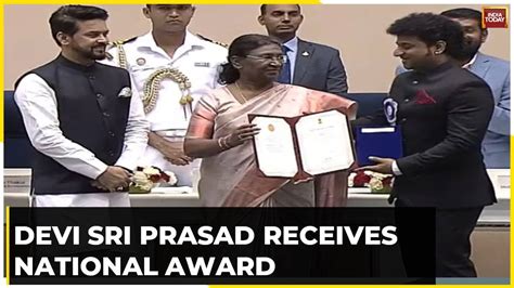 69th National Film Awards 2023 Devi Sri Prasad Receives National Award