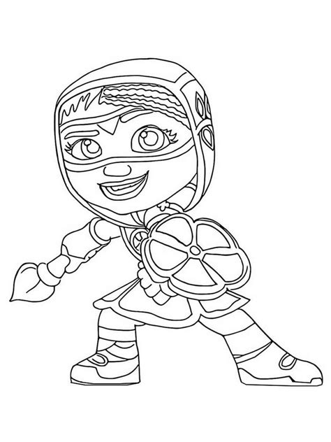 Action Pack Coloring Pages