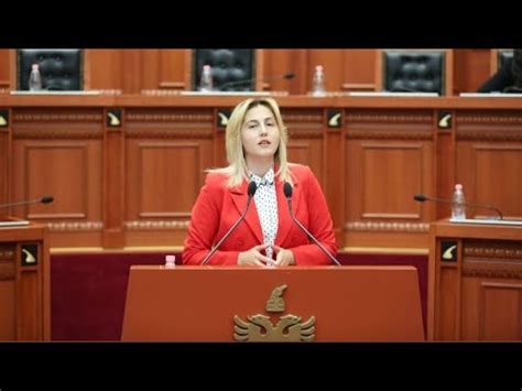 Ina Zhupa fjalim në Kuvendin e Shqipërisë per raportin vjetor te Av të