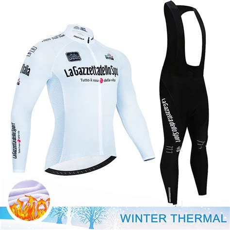 Ensemble De Maillot Et Pantalon De Cyclisme Thermique Pour Homme V