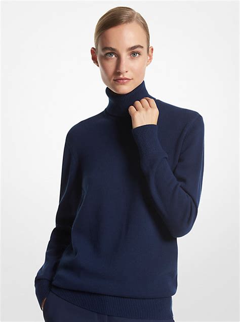 Joan Cashmere Turtleneck Sweater Michael Kors