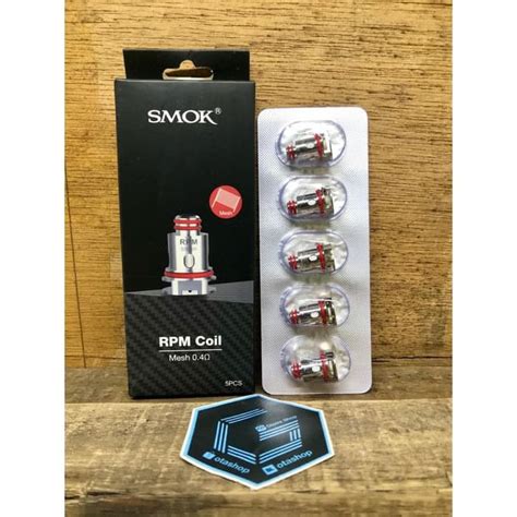 Replacement Smok Rpm Coil Mesh 0 4OHM Freebase Smoke 40 Vape Vapor 80