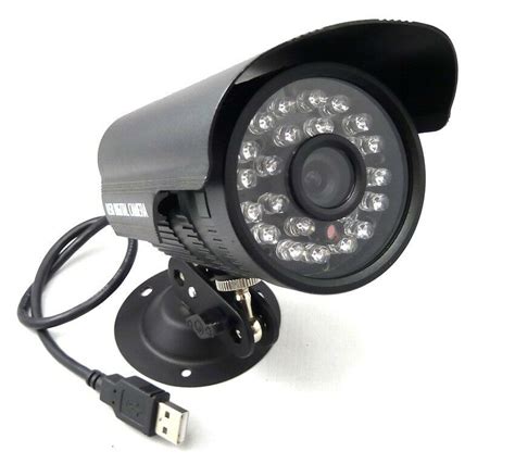 USB Surveillance Camera Home CCTV Security Camera Day/Night IR Vision ...