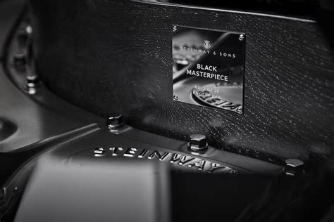 Black Masterpiece Une Dition Limit E De Steinway Sons Forbes France