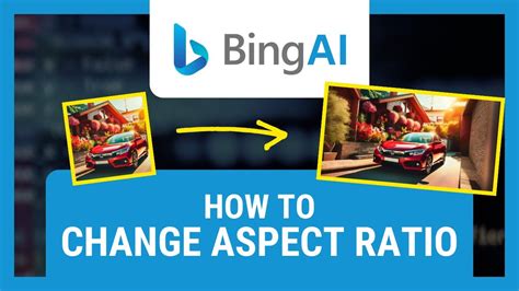 Bing Image Creator How To Change Aspect Ratio Youtube