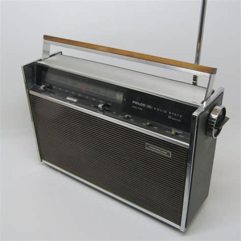 Rádio Philco Transglobe Solid State Ford AM FM 9B