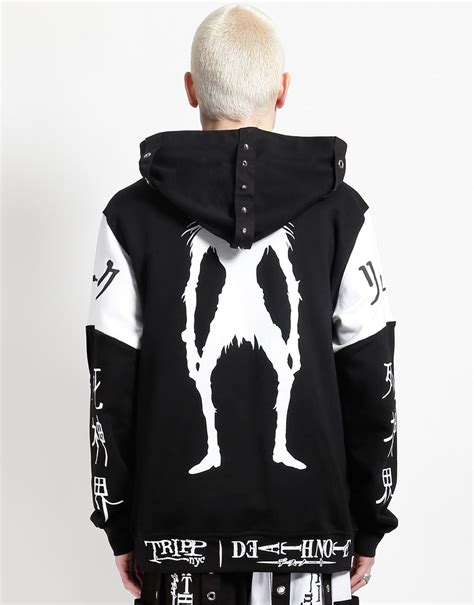 Tripp Nyc Tripp Nyc X Death Note Ryuk Chain Hoodie