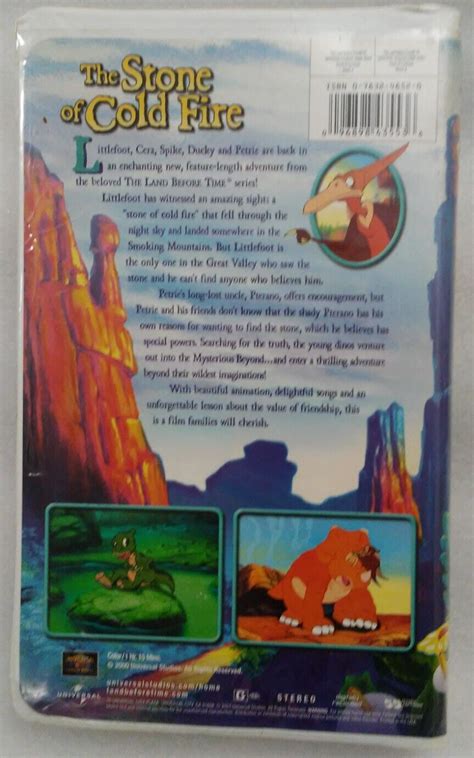 Vhs The Land Before Time Vii The Stone Of Cold Fire Vhs